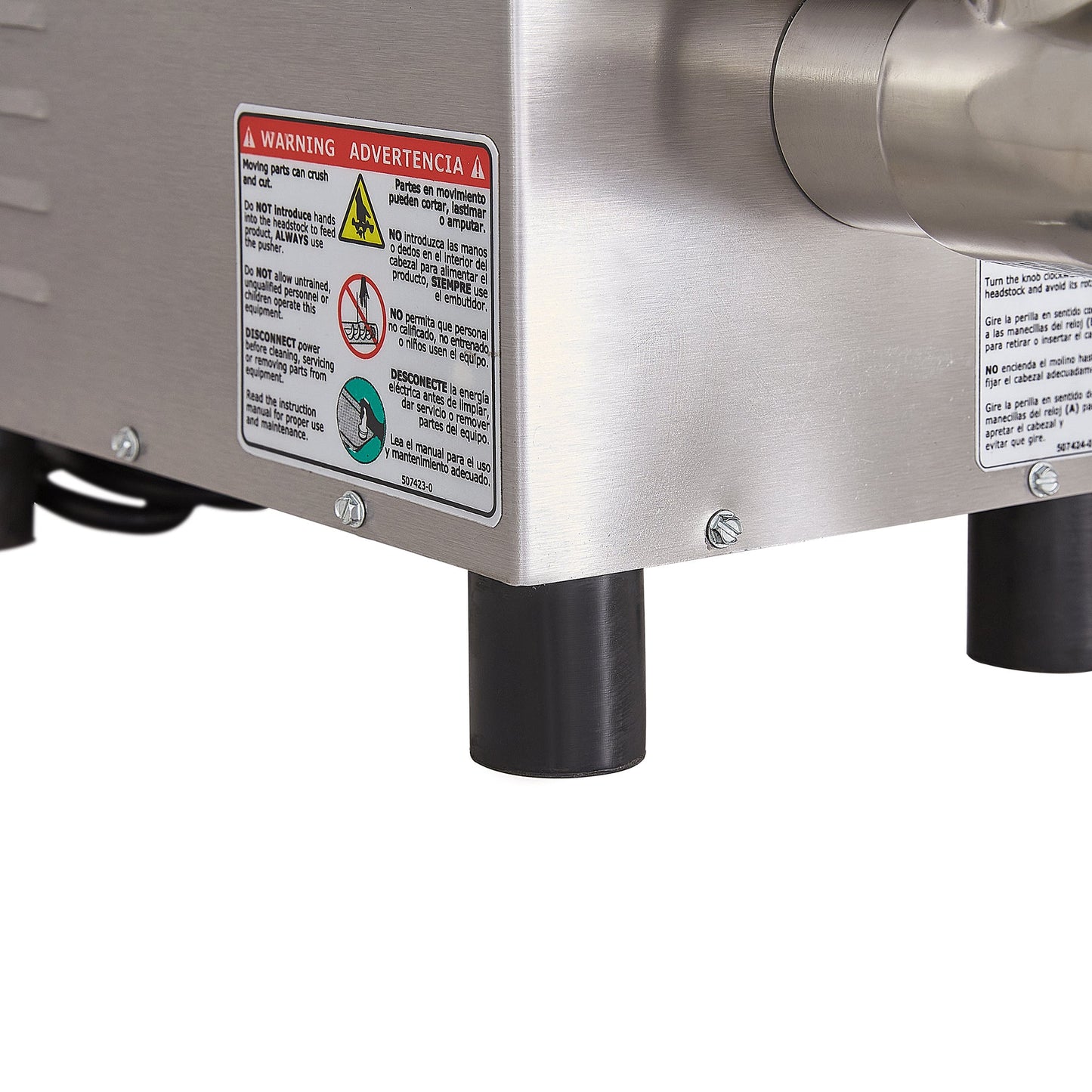 PRO-CUT KG-12-SS #12 Stainless Steel Electric Meat Grinder