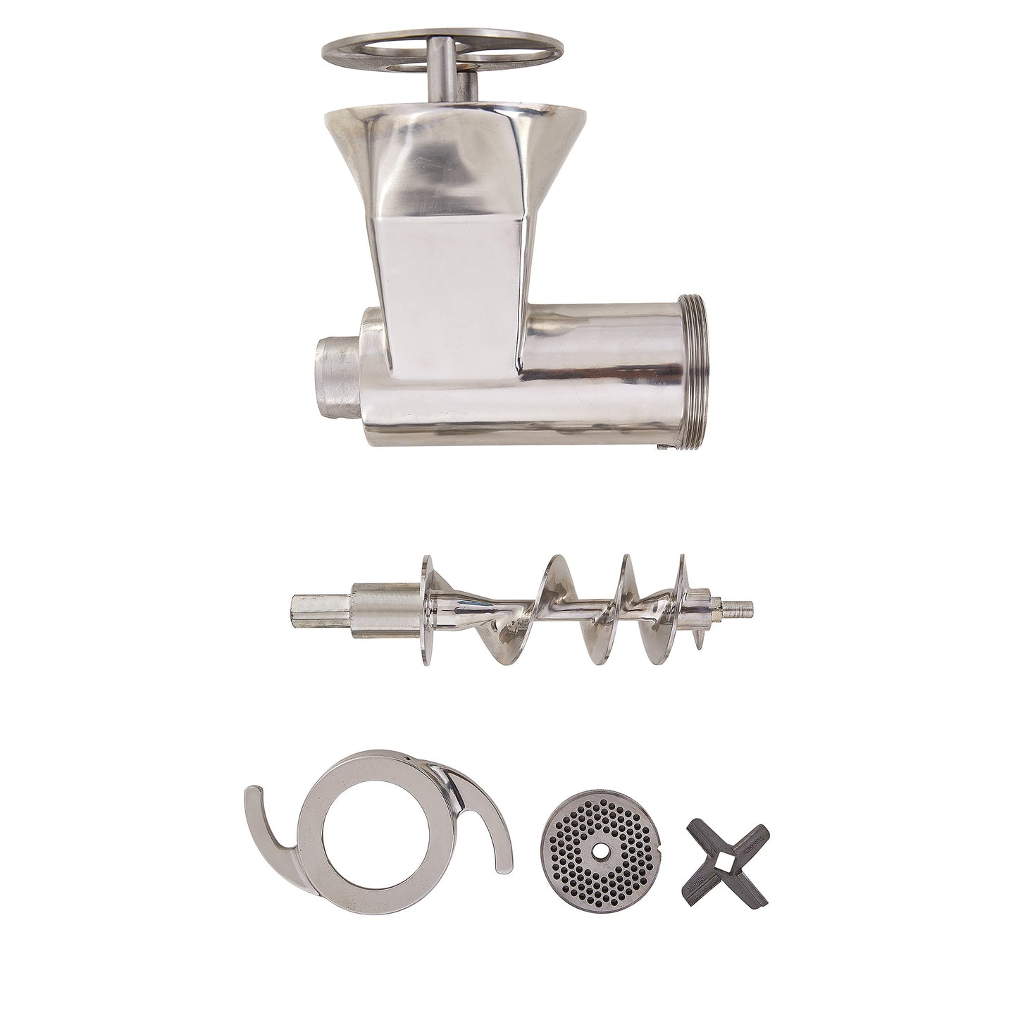PRO-CUT KG-22-WXP-SS #22 Stainless Steel 2 HP Electric Meat Grinder