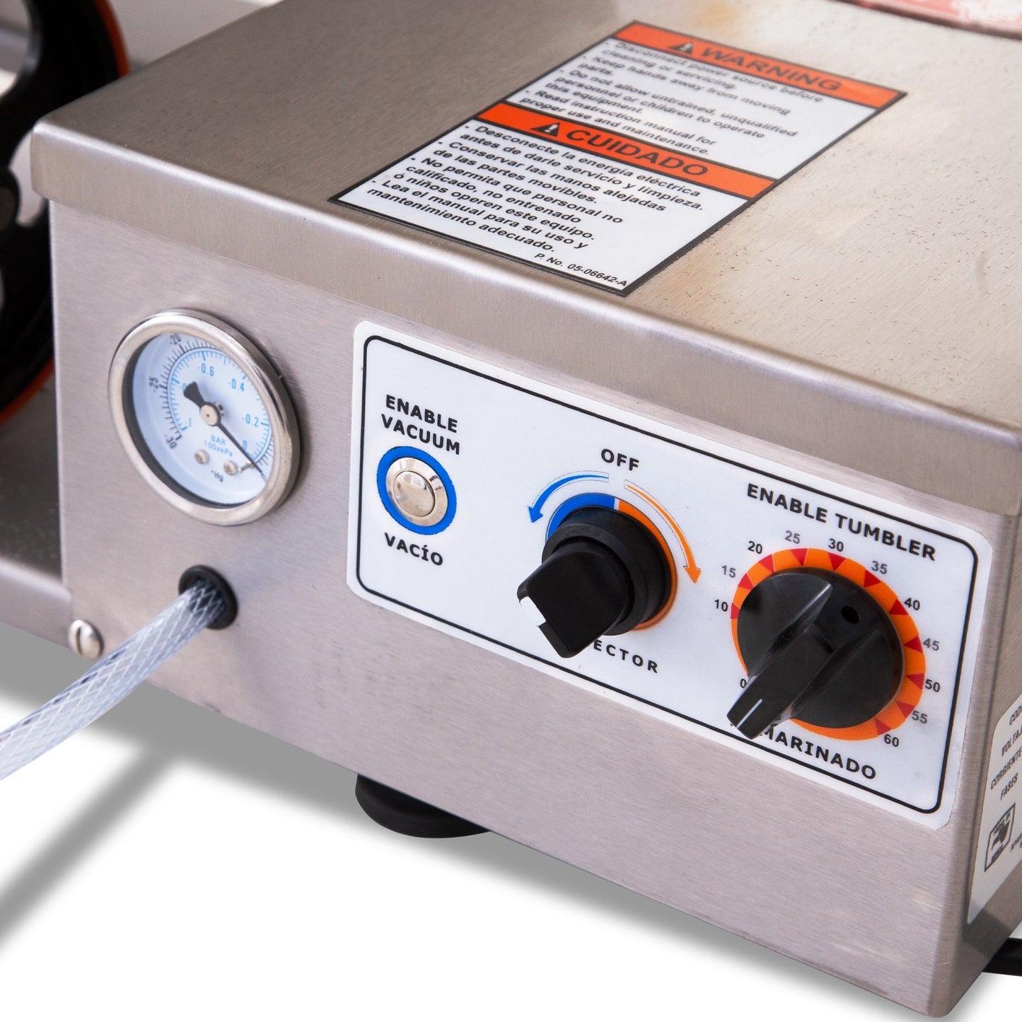 PRO-CUT KMV-25, 1/6 HP VACUUM TUMLER