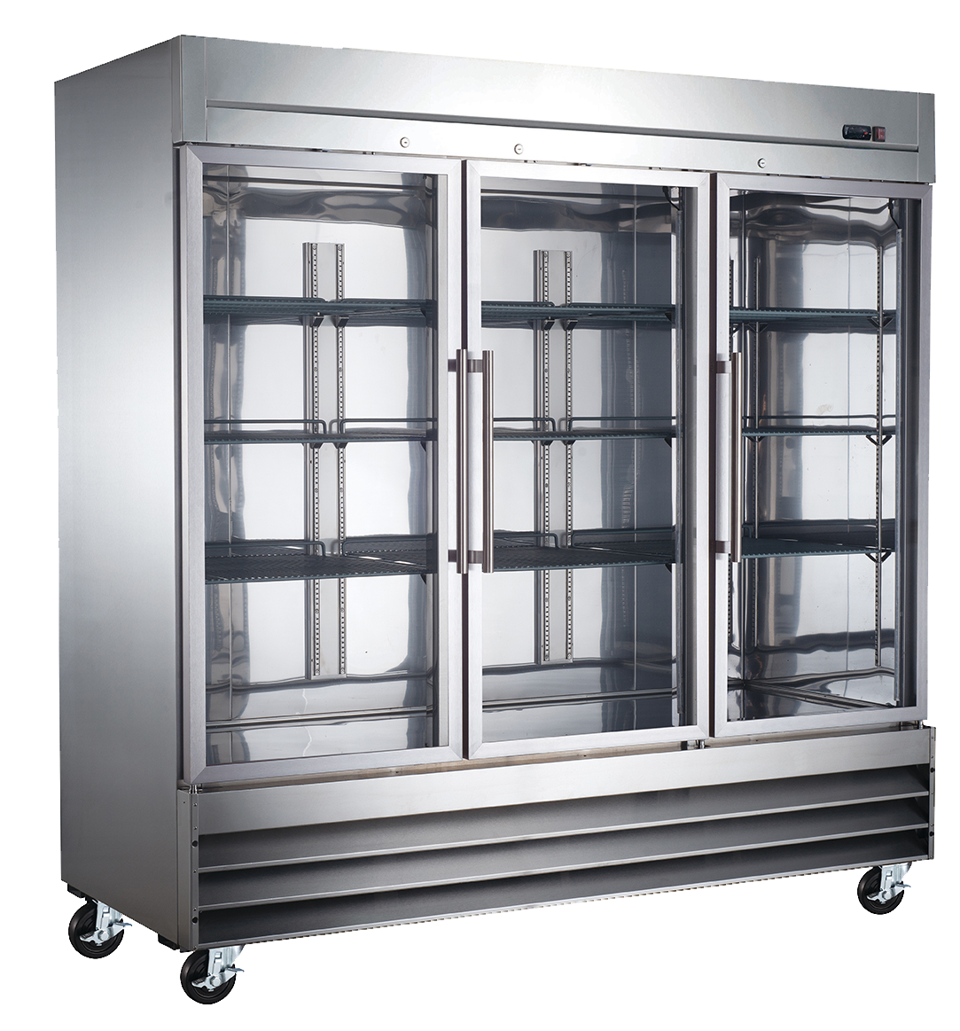 3 Glass Door Refrigerator