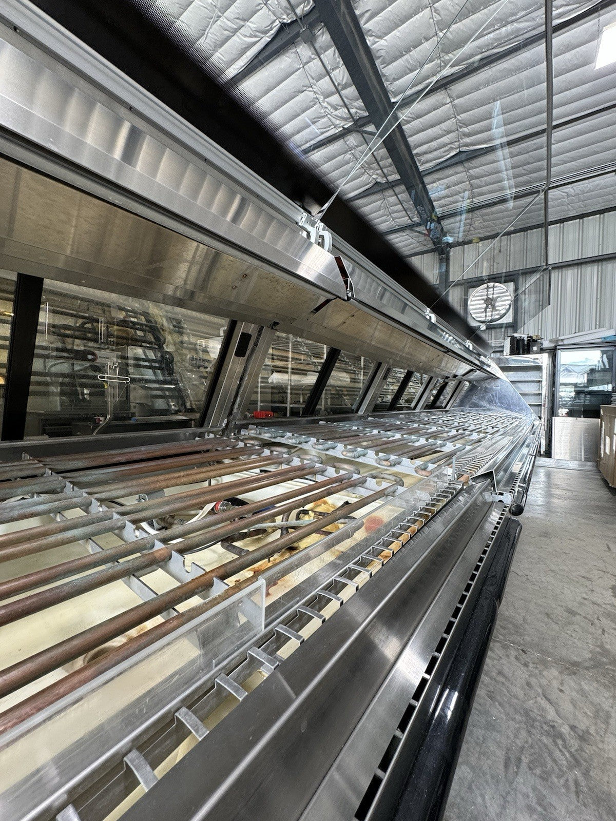 Used Hussmann Meat Case Display / Seafood Case / Deli Case 2016 GRAVITY COIL red meat