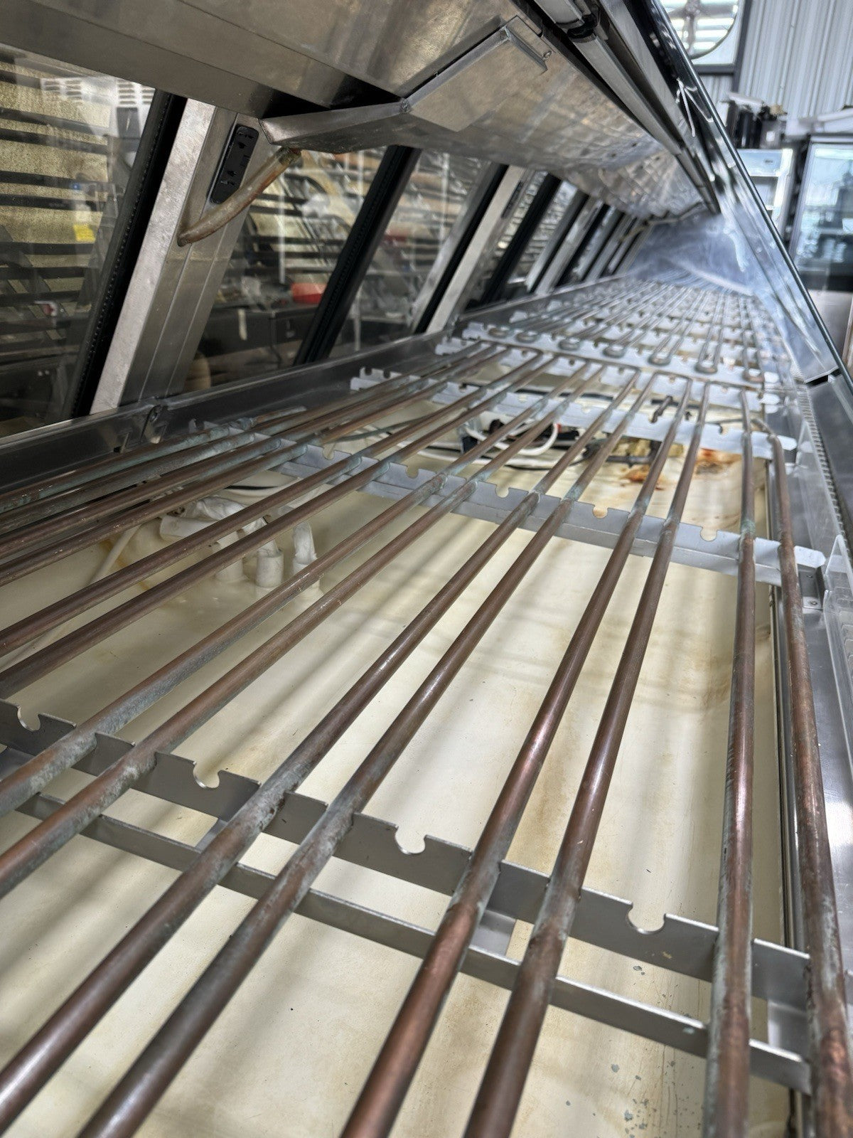 Used Hussmann Meat Case Display / Seafood Case / Deli Case 2016 GRAVITY COIL red meat