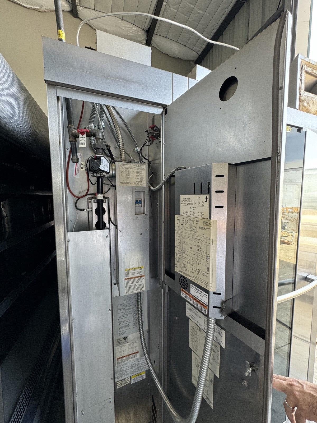 Baxter OV500G2EE Double Rack Rotating Oven 2017 Natural Gas 208-240V/3ph Like New