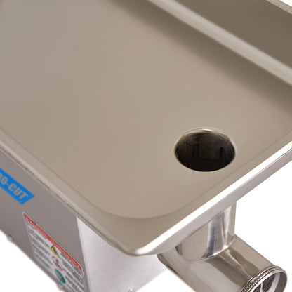PRO-CUT KG-12-SS #12 Stainless Steel Electric Meat Grinder