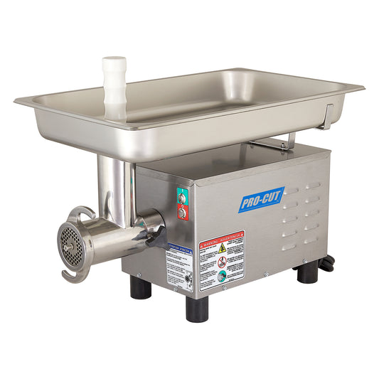 PRO-CUT KG-12-SS #12 Stainless Steel Electric Meat Grinder