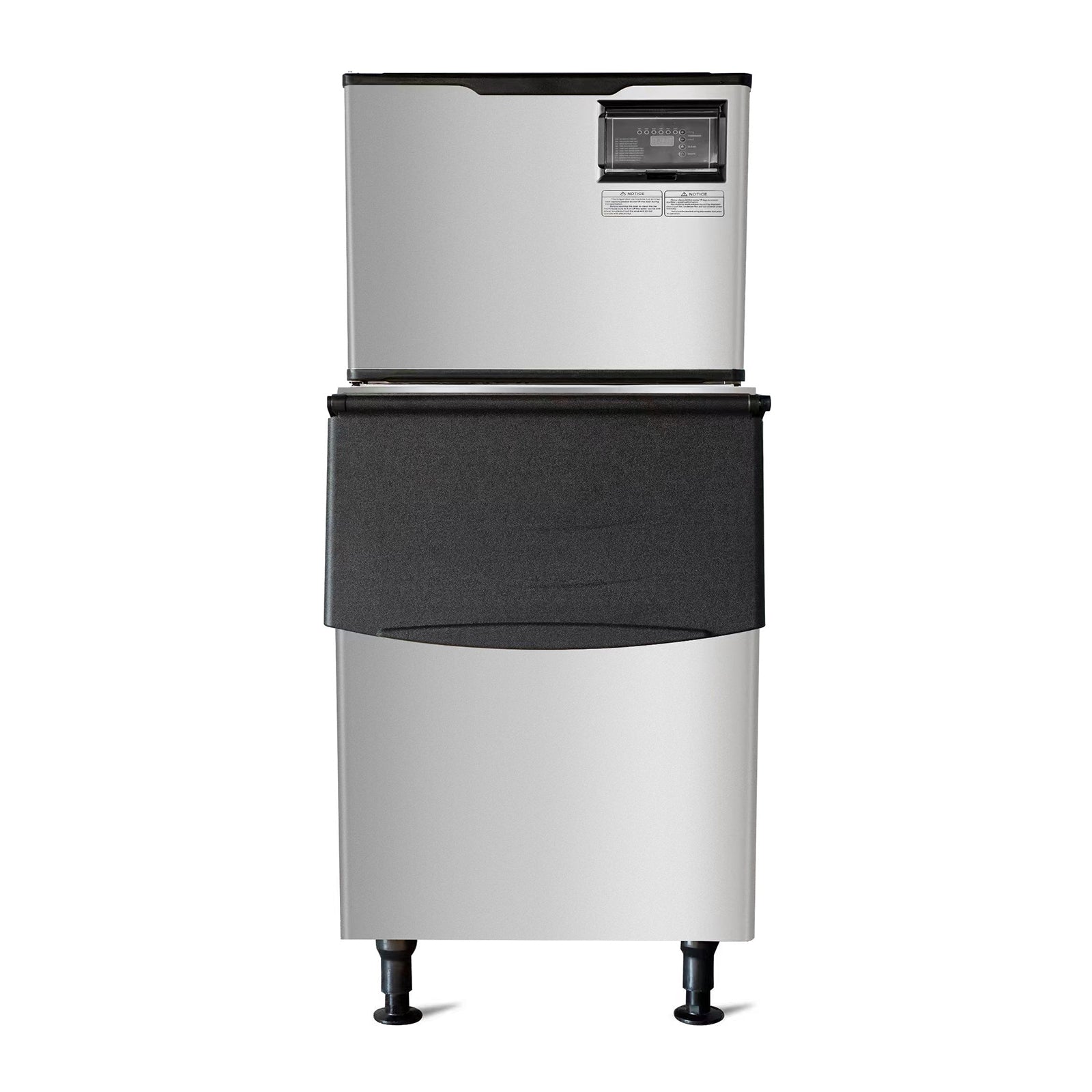 WESTLAKE Commercial Ice Machine 500 lb. Air Cooled Cube Ice Maker with 440 lb. Bin | SK-529 ETL Certified for Restaurant