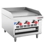 Cookline RGB-24M 24" Commercial Countertop Griddle - 54,000 BTU