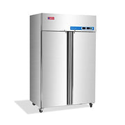 WESTLAKE Commercial Refrigerator Freezer Combo, 48" W 2 door Solid Reach in 36 Cu.ft for Restaurant, Bar, Shop, etc