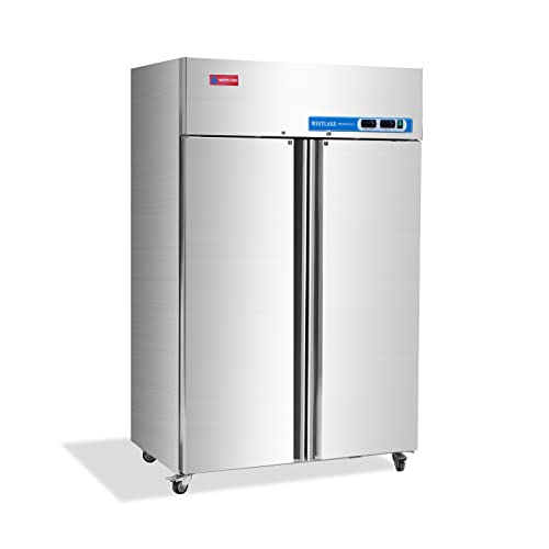 WESTLAKE Commercial Refrigerator Freezer Combo 48" 36 Cu.ft Stainless Steel | R290 Copper Evaporator NSF Reach-In for Restaurant