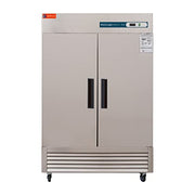 WESTLAKE Commercial Freezer, 54"W 2 Door Reach-in Solid Door Upright 49 Cu.ft for Restaurant, Bar, Shop, etc