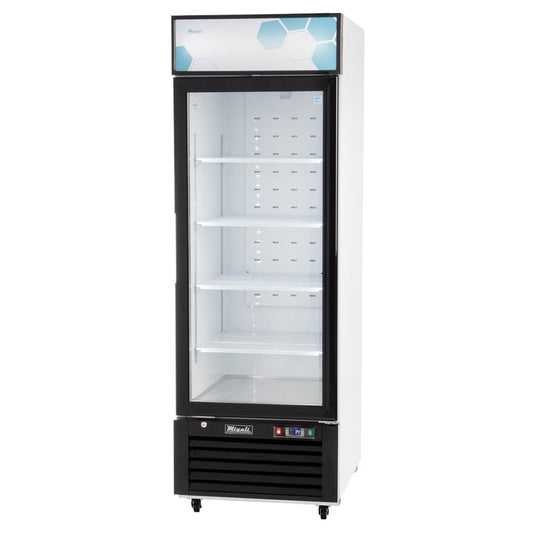 Migali C-23RM-HC 27" Competitor Series® One Section Glass Door Merchandiser - (1) Right Hinge Door,...