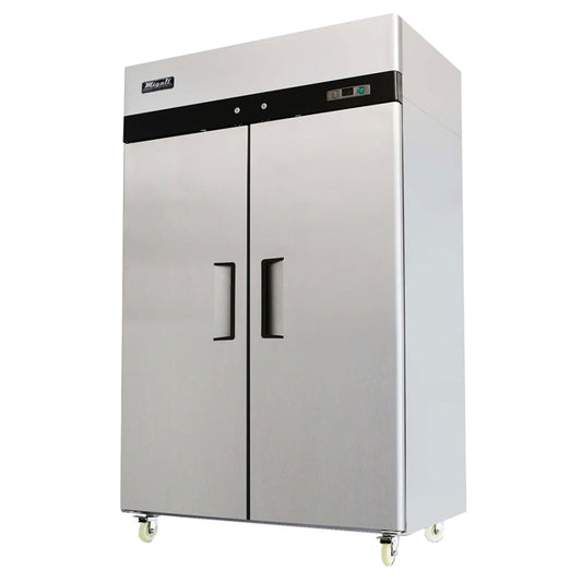 Migali C-2F-HC 51 7/10" Competitor Series® Two Section Reach In Freezer, (2) Left/Right Hinge Solid...