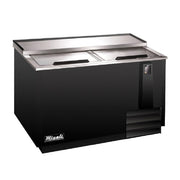 Migali C-HBC50-HC 50" Forced Air Bottle Cooler - Holds (396) 12 oz Bottles, Lid Locks, 115v