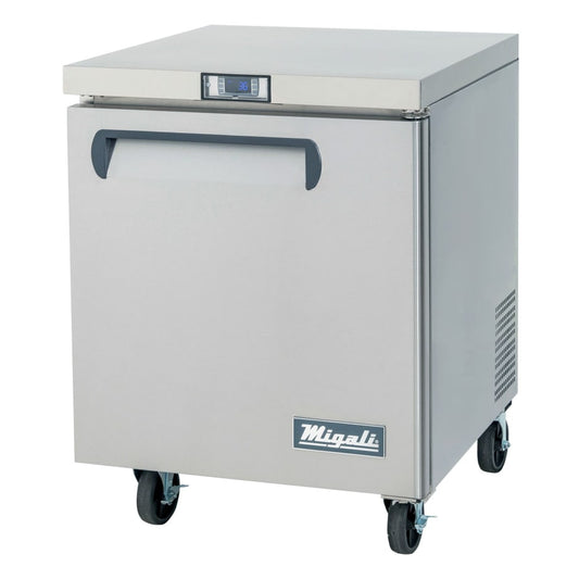 Migali C-U27R-HC 27 1/2" W Undercounter Refrigerator w/ (1) Section & (1) Door, 115v