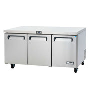 Migali C-U72R-HC 72 7/10" W Undercounter Refrigerator w/ (3) Sections & (3) Doors, 115v