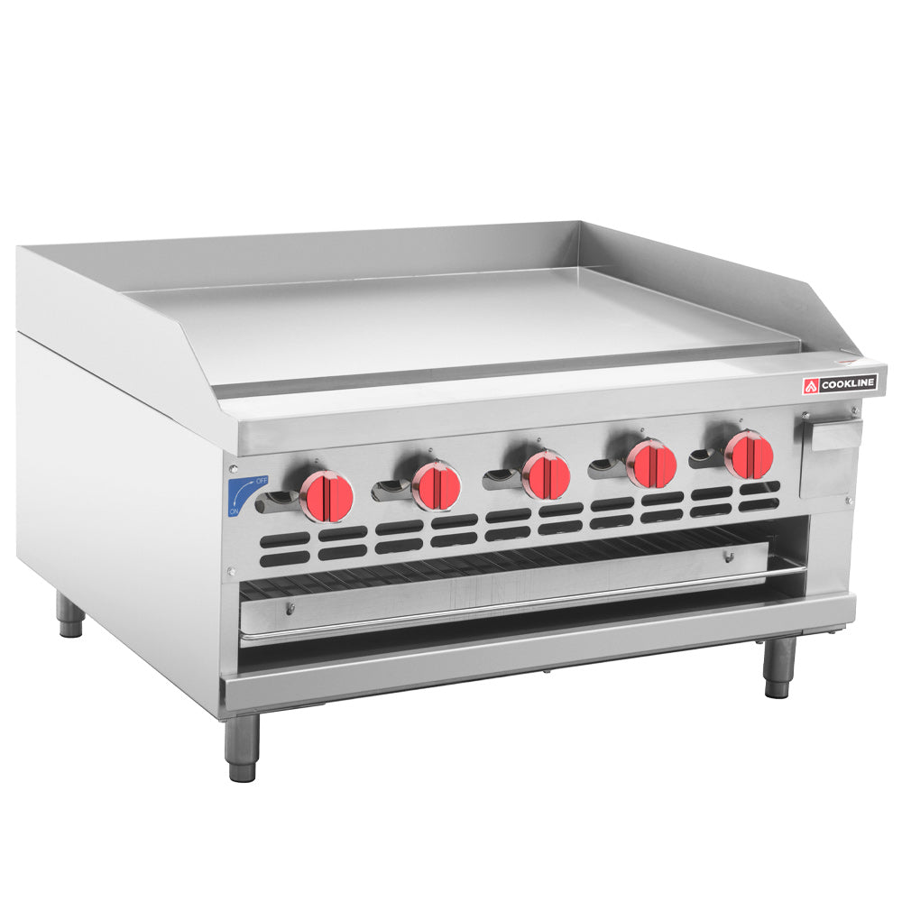 Cookline RGB-36M 36" Commercial Countertop Griddle - 90,000 BTU