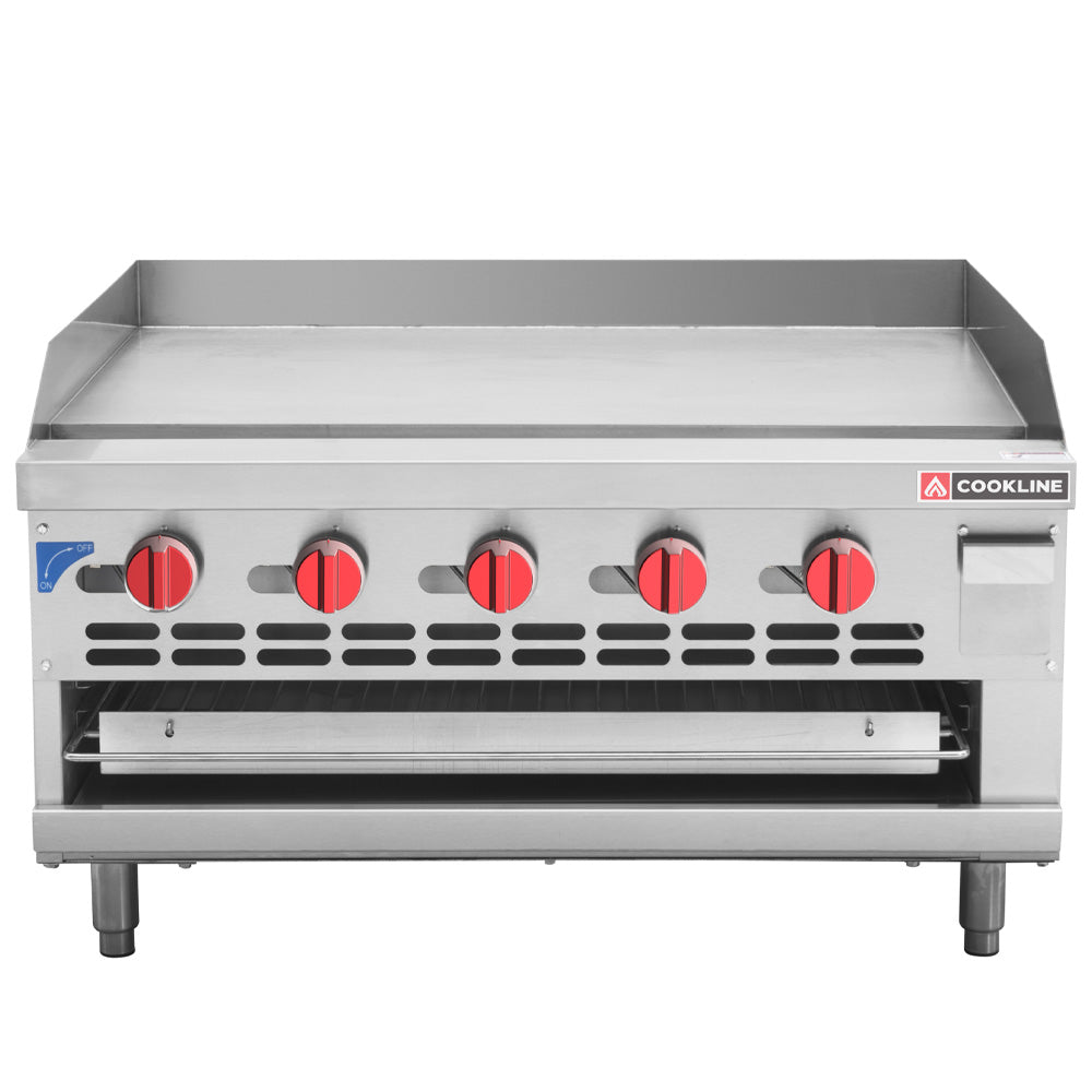 Cookline RGB-36M 36" Commercial Countertop Griddle - 90,000 BTU