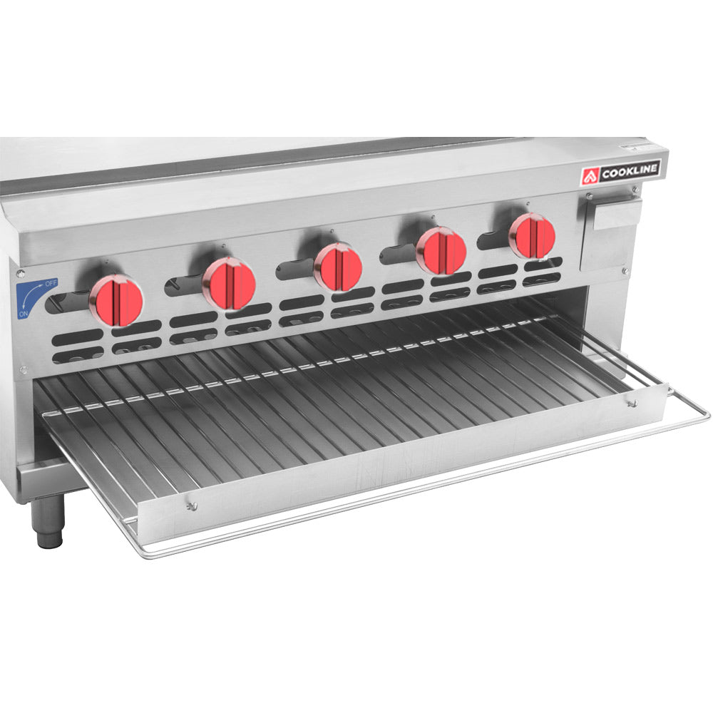 Cookline RGB-36M 36" Commercial Countertop Griddle - 90,000 BTU