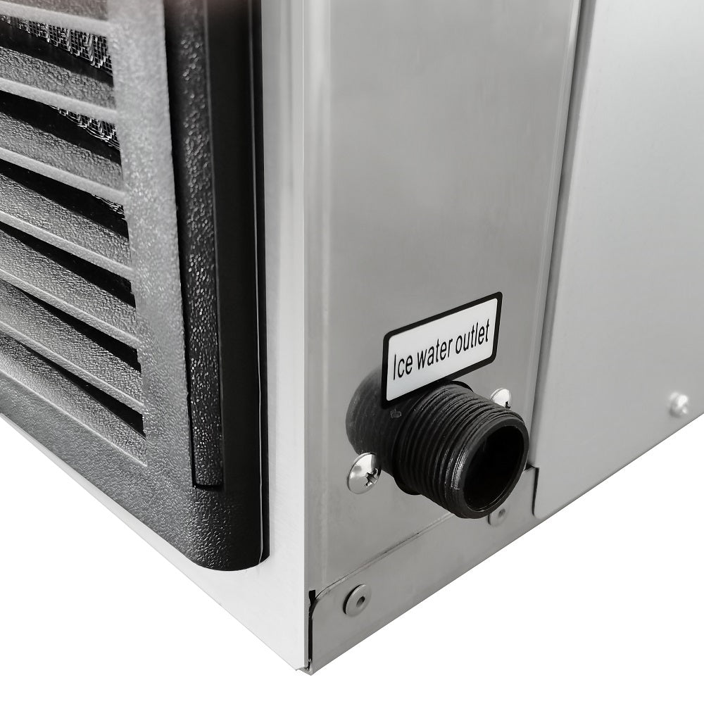 WESTLAKE Commercial Ice Maker Head 30" 500 lb/Day | Air Cooled Modular Cube Ice Machine for Restaurant