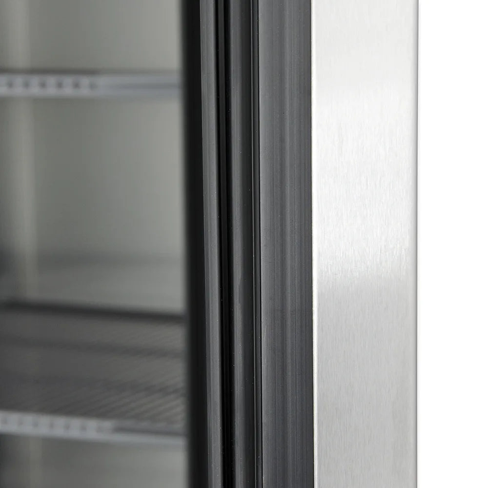True T-49-HC 54" Two Section Reach In Refrigerator, (2) Left/Right Hinge Solid Doors, 115v