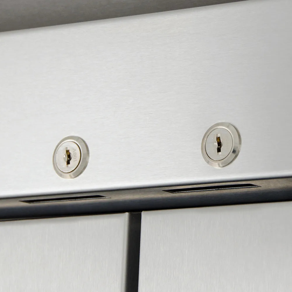 True T-49-HC 54" Two Section Reach In Refrigerator, (2) Left/Right Hinge Solid Doors, 115v