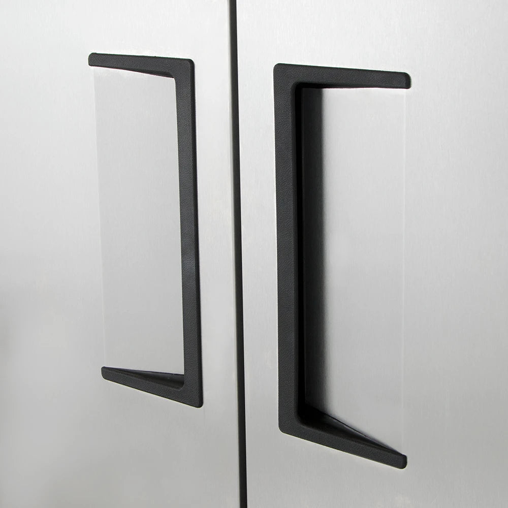 True T-49-HC 54" Two Section Reach In Refrigerator, (2) Left/Right Hinge Solid Doors, 115v