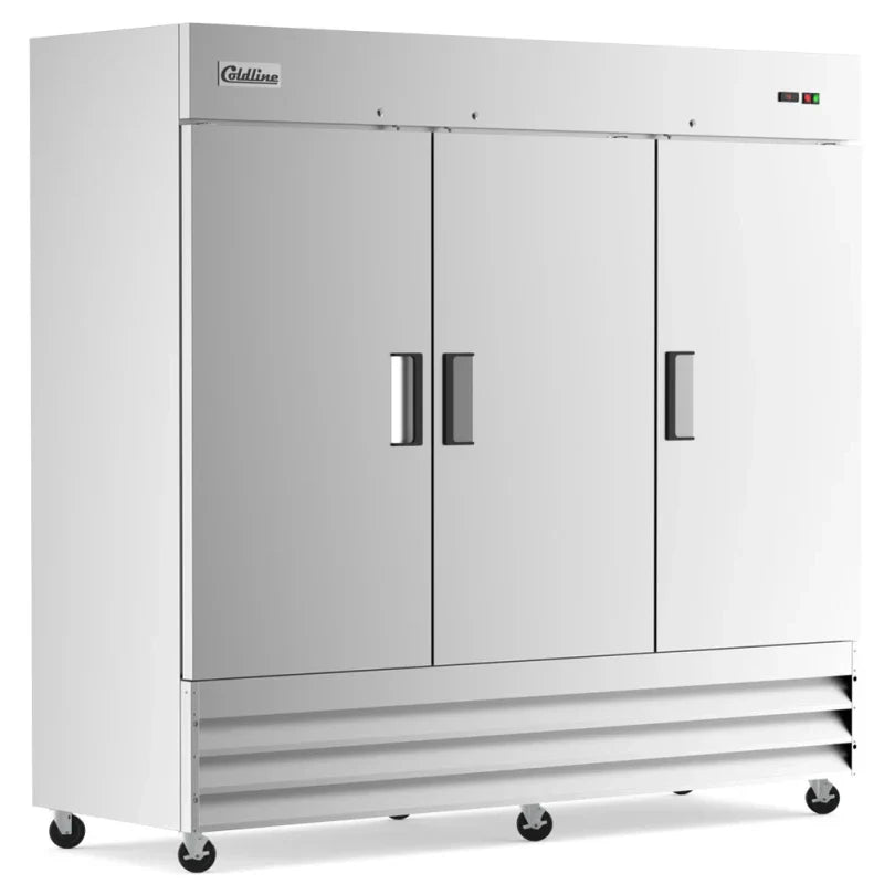 Coldline C-3FE Coldline C-3FE 81" Triple Door Reach-In Freezer commercial restaurant equipment