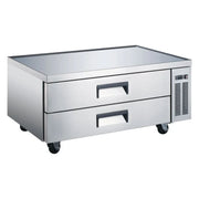 Coldline CB52 Coldline CB52 52" 2 Drawer Stainless Steel Refrigerated Chef Base commercial restaurant equipment