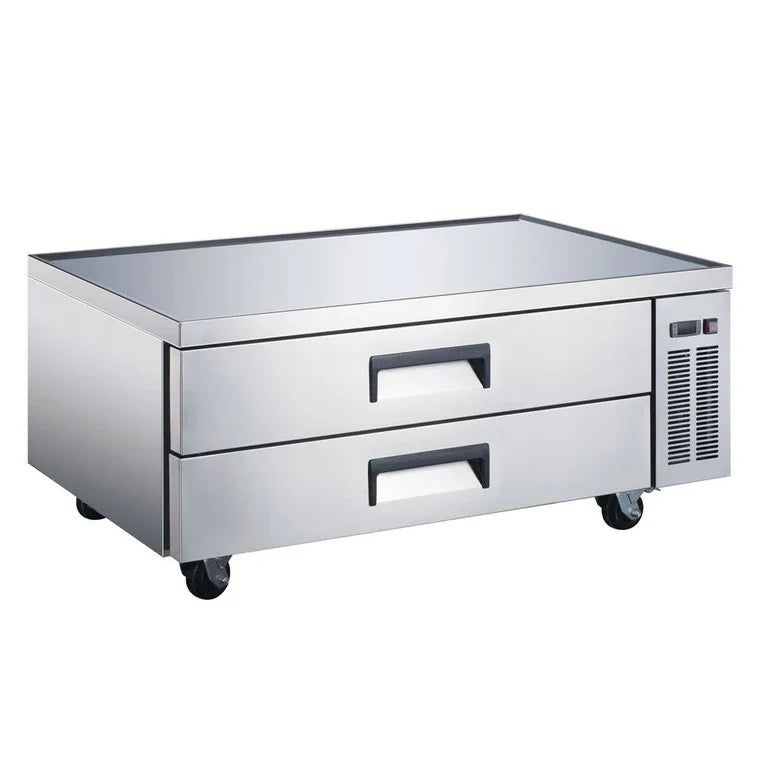 Coldline CB60 Coldline CB60 60" 2 Drawer Stainless Steel Refrigerated Chef Base commercial restaurant equipment