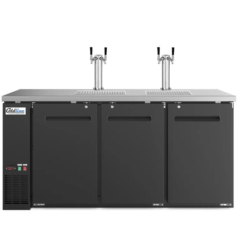 Coldline CDD-72 Coldline CDD-72 72″ Refrigerated Direct Draw Beer Dispenser - 19.6 Cu. Ft. commercial restaurant equipment