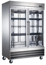 2 Glass Door Refrigerator