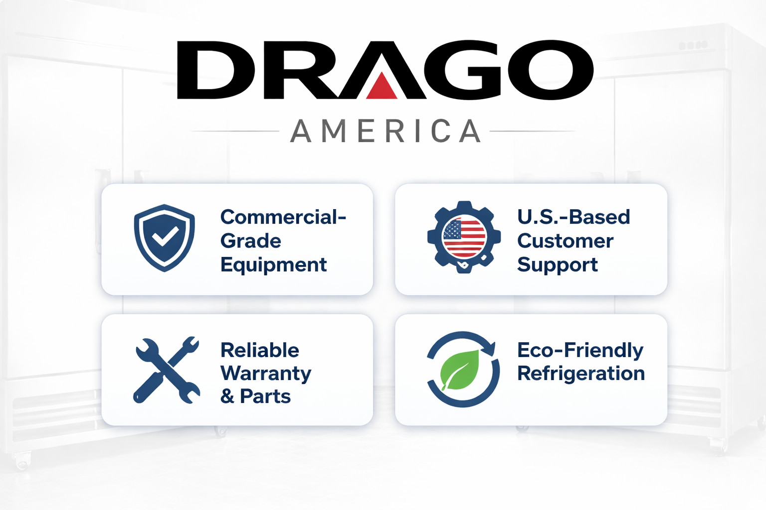 Drago America DR23R 29" 1-Solid Door Reach-In Refrigerator, 23 cu. ft.