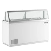 Coldline DIP-66 Coldline DIP-66 68" Ice Cream Dipping Cabinet Freezer | (12) Tub Capacity commercial restaurant equipment
