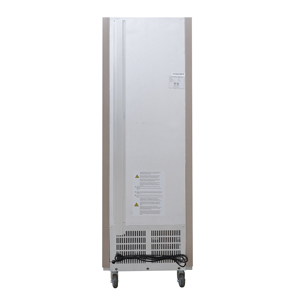 WESTLAKE Commercial Freezer 27" 1-Door 23 Cu.ft Stainless Steel | Embraco ETL DOE Reach-In for Restaurant