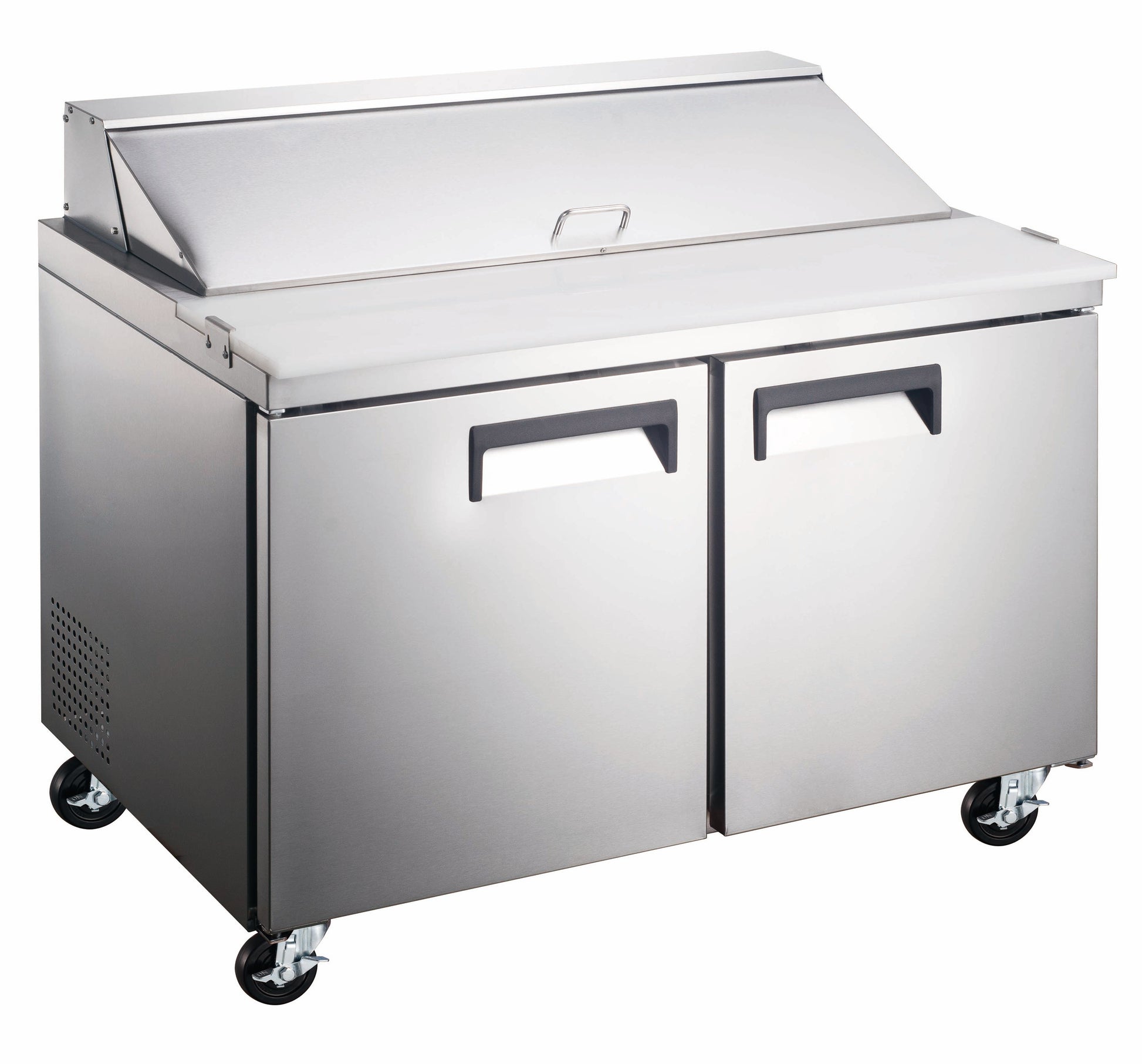 Drago America DRSP48-12 46" Refrigerated Sandwich/Salad Prep Table 12 pans