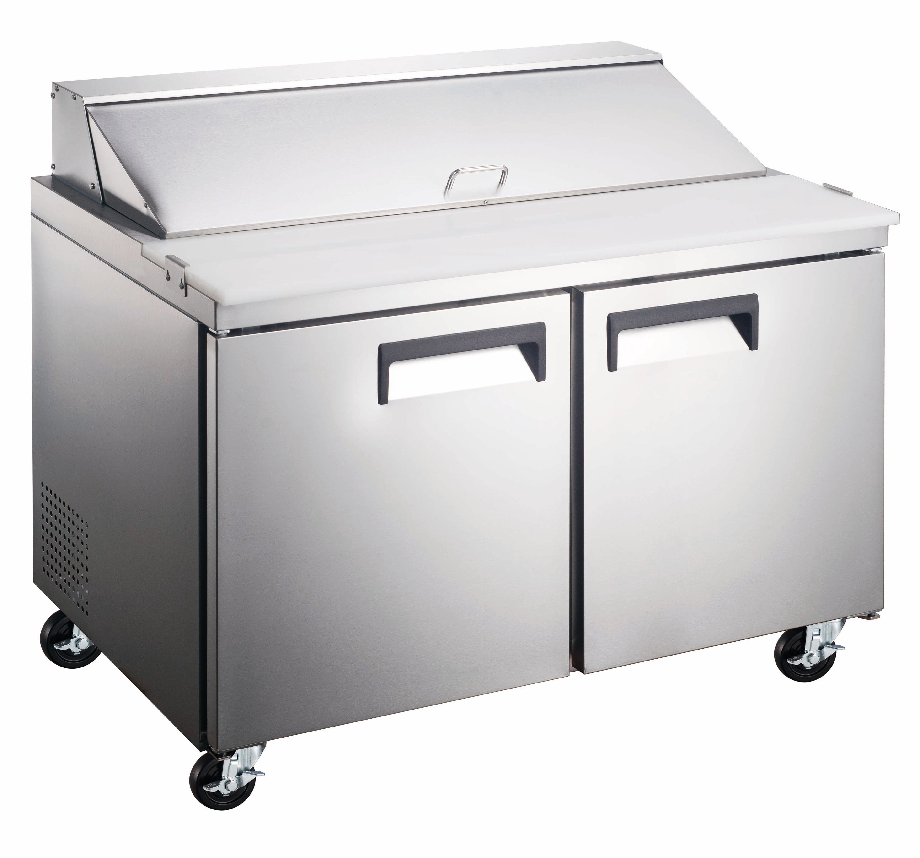 Drago America DRSP48-12 46" Refrigerated Sandwich/Salad Prep Table 12 pans