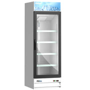 Coldline G15-W Coldline G15-W 26" Single Glass Swing Door Merchandiser Refrigerator - White commercial restaurant equipment