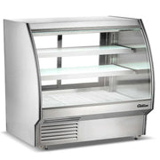 Coldline HDC72 Coldline HDC-72 72" Refrigerated Curved Glass High Meat Deli Case with Rear Storage commercial restaurant equi