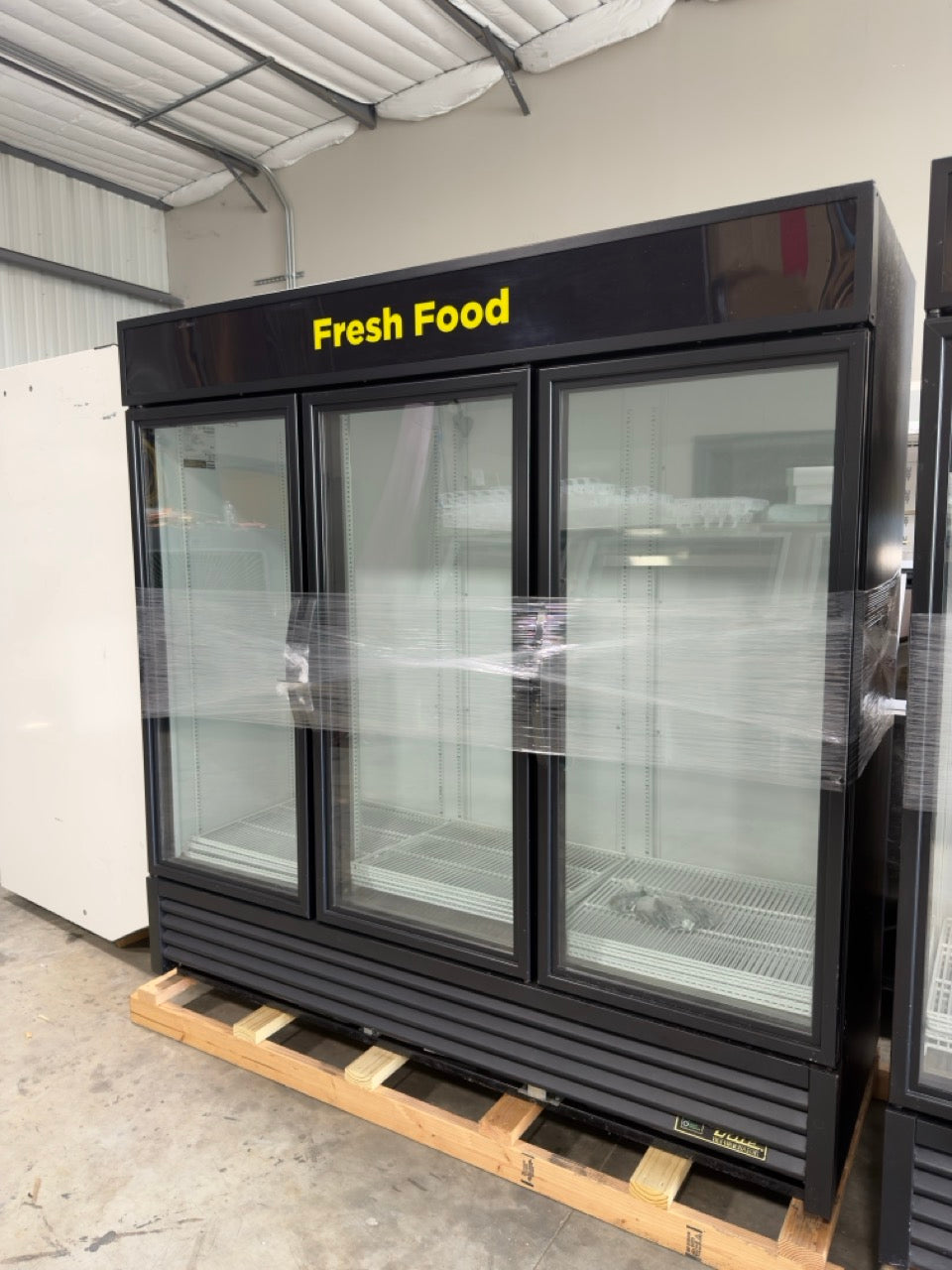 Used True GDM-72-HC 3 Glass Door Merchandiser Refrigerator