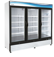Serv-Ware GR72-HC Glass Door Merchandiser Refrigerator