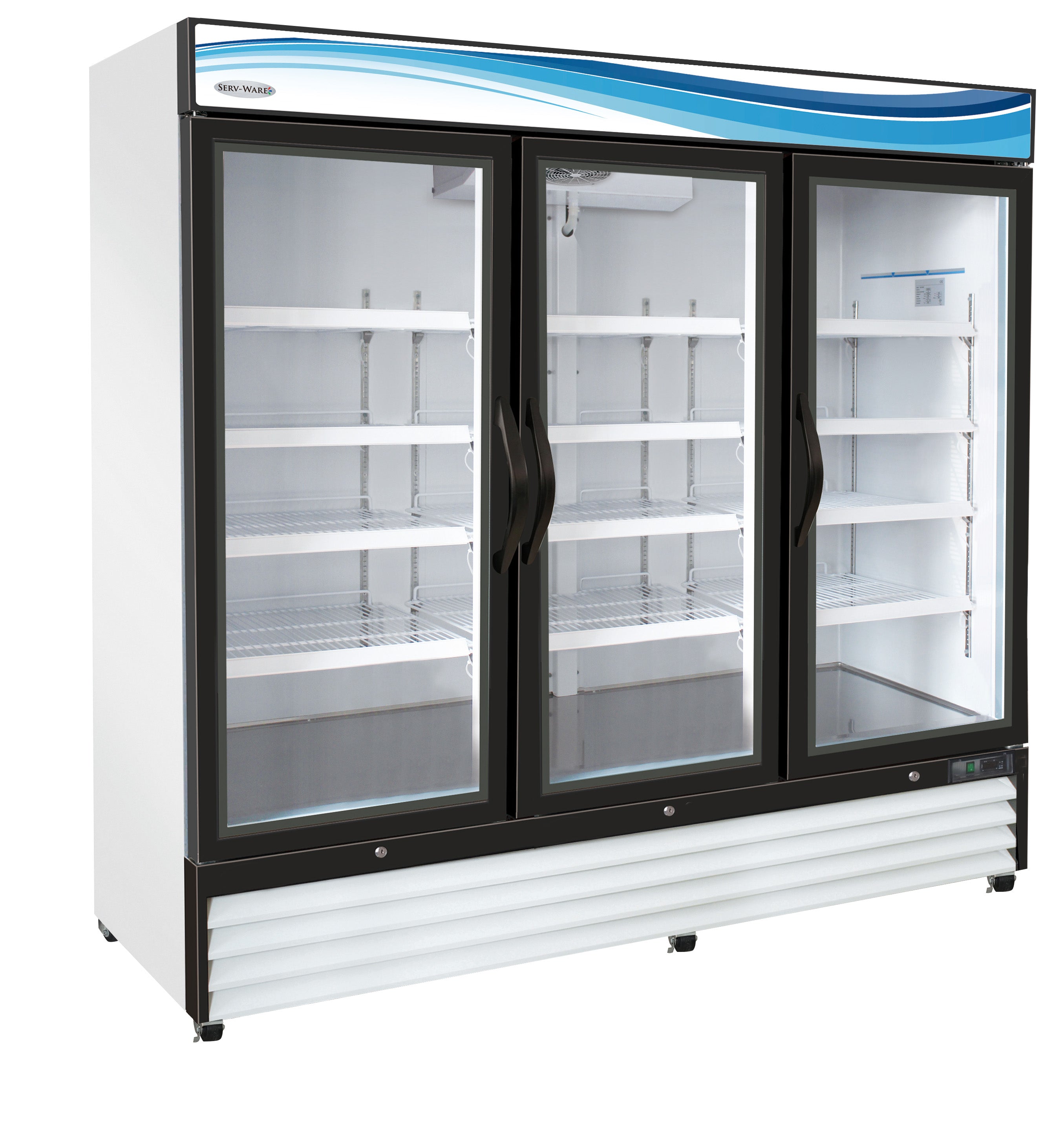 Serv-Ware GR72-HC Glass Door Merchandiser Refrigerator