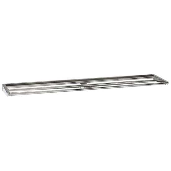 Coldline CTS-48 Coldline CTS-48 48" Stainless Steel Single Tray Slide for Refrigerated Self Service Buffet Table commercial r