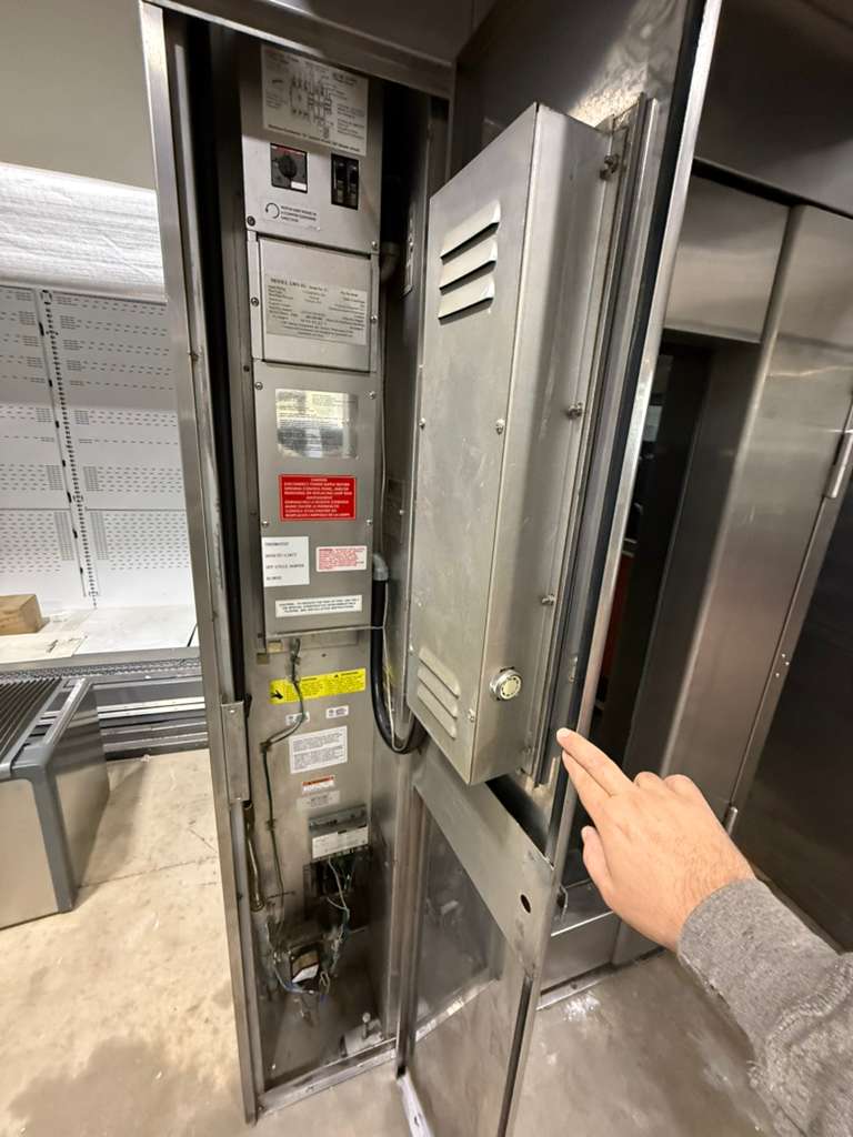 Used LBC LRO-1G Gas Rotating Rack Oven