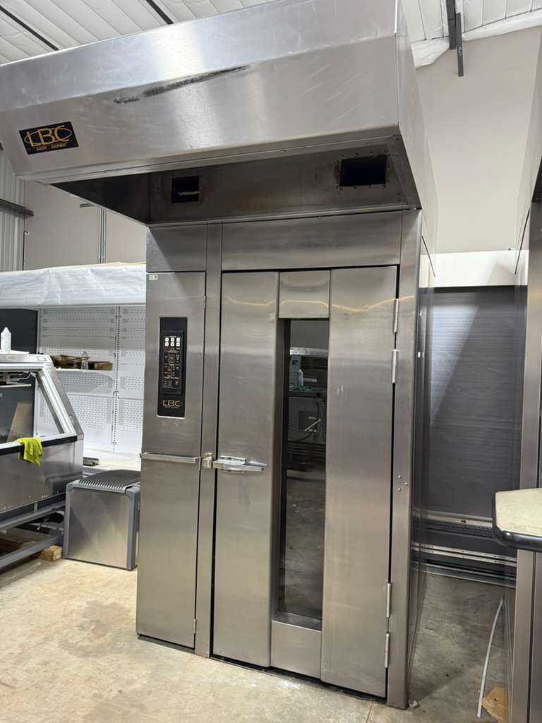 Used LBC LRO-1G Gas Rotating Rack Oven