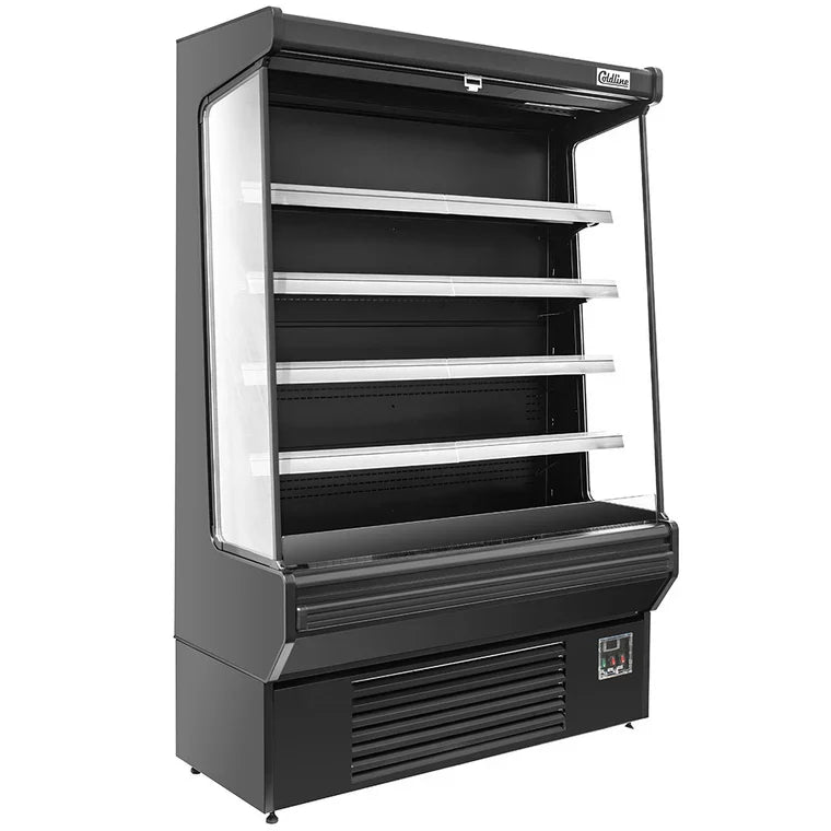 Coldline SOC-51-B Coldline SOC-51-B 51" Black Refrigerated Air Curtain Merchandiser commercial restaurant equipment