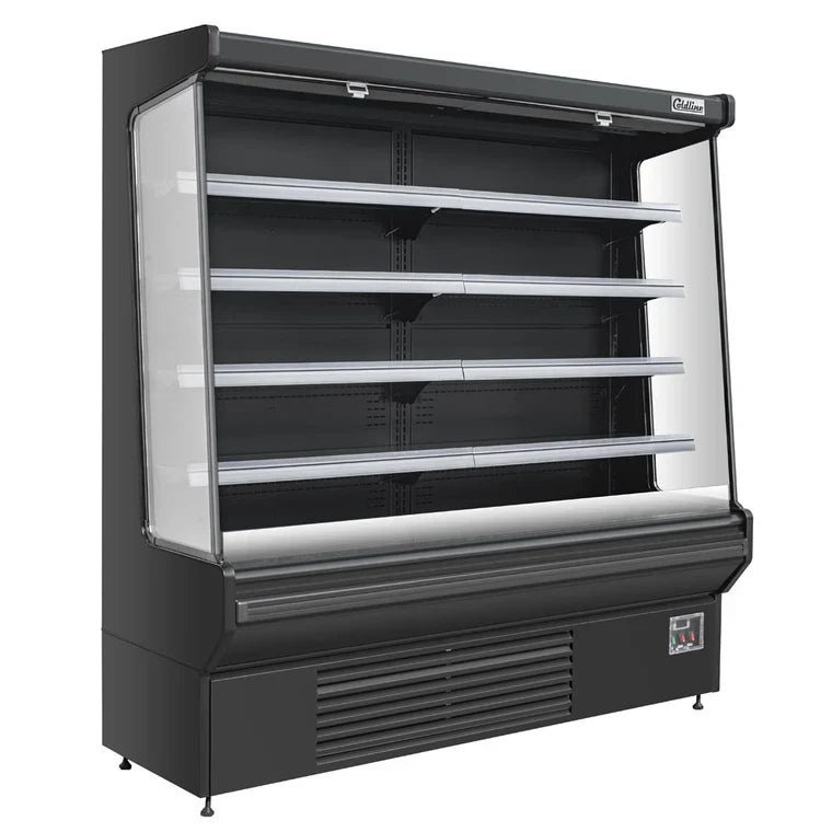 Coldline SOCD-61-B Coldline SOCD-61-B 60" Black Deep Refrigerated Air Curtain Merchandiser commercial restaurant equipment