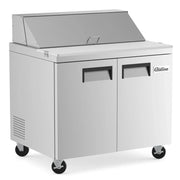 Coldline SP36 Coldline SP36 36" Bain Marie Sandwich Prep Table - 10 Pans commercial restaurant equipment