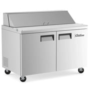 Coldline SP48 Coldline SP48 48" Bain Marie Sandwich Prep Table - 12 Pans commercial restaurant equipment