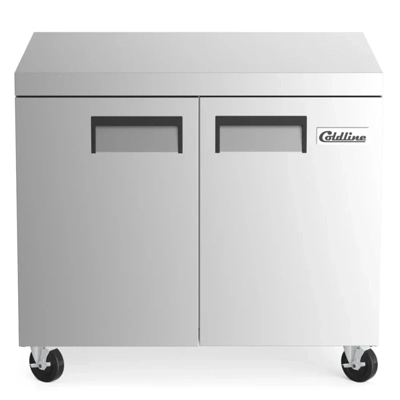Coldline UC-36F Coldline UC-36F 36” Undercounter Work Top Freezer - 8.2 Cu. Ft. commercial restaurant equipment