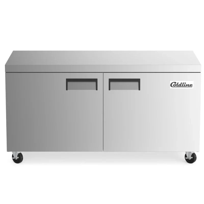 Coldline UC-60F Coldline UC-60F 60” Undercounter Work Top Freezer - 15 Cu. Ft. commercial restaurant equipment